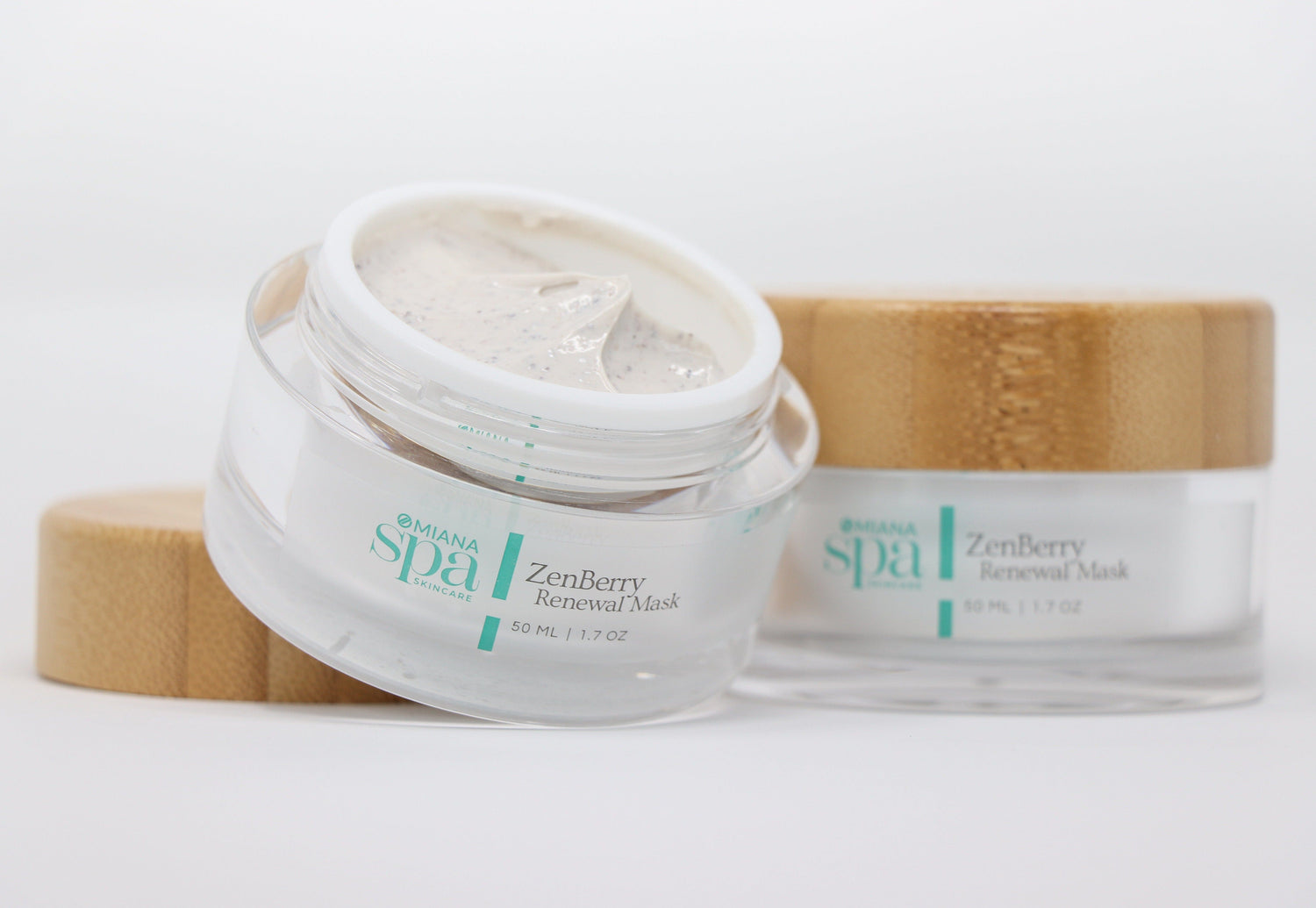 Omiana Gentle Face Masks Skincare for Sensitive Skin with Bamboo lid