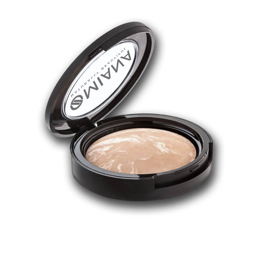 Omiana Natural Cosmetics Foundation Adaptive Pressed Powder Foundation - Titanium Dioxide-Free, & More!